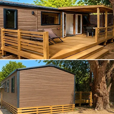 Campingplads Mobil Neuf 35m2 Clim Fibre Tv 3 A 2 Min 6 Personnes Porto-Vecchio (Corsica)