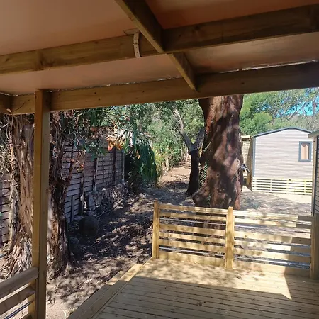 Campingplads Mobil Neuf 35m2 Clim Fibre Tv 3 A 2 Min 6 Personnes Porto-Vecchio (Corsica)